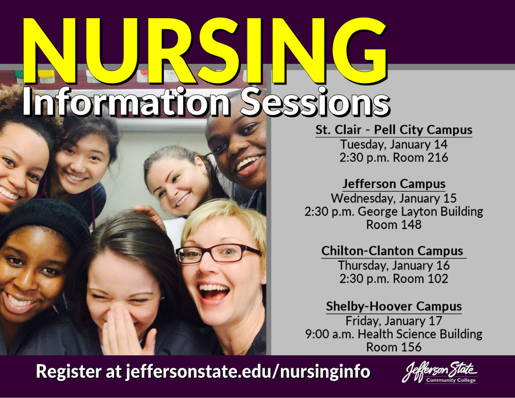 Nursing information sessions Spring 2020