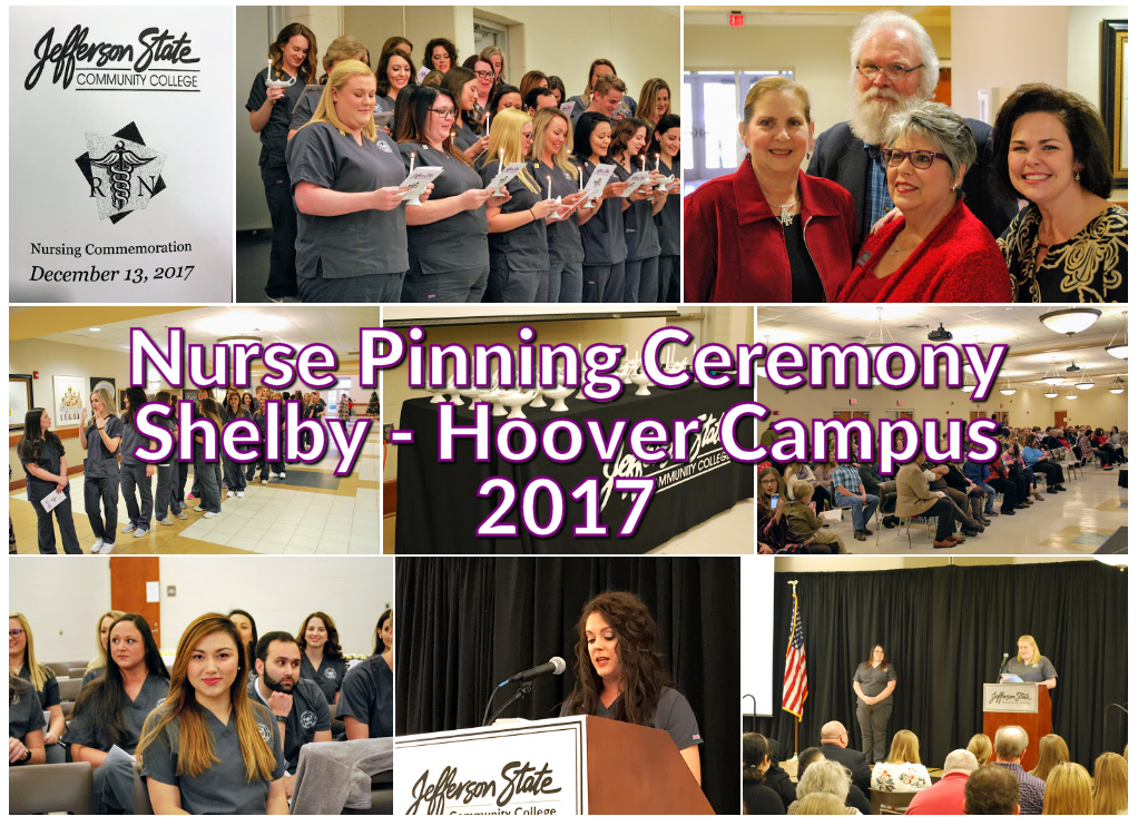 Nurse Pinning Ceremony Shelby Hoover Campus 2017