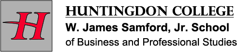 huntingdon college business logo