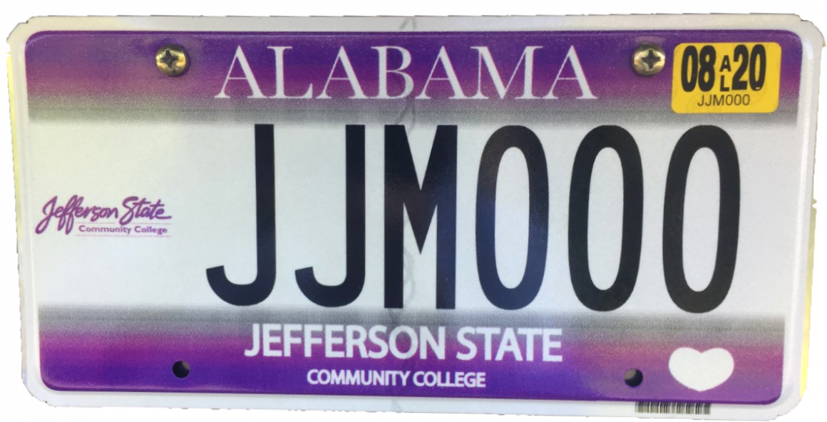 Jefferson State Car Tags Now Available Jefferson State Community College