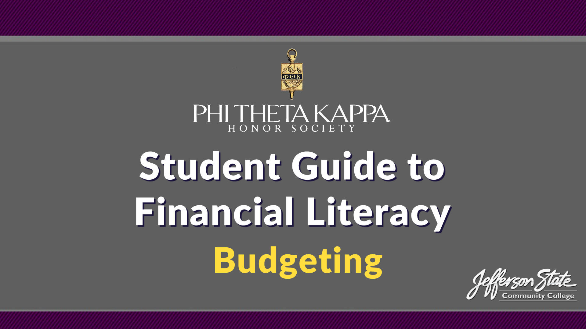 Budgeting Title Slide