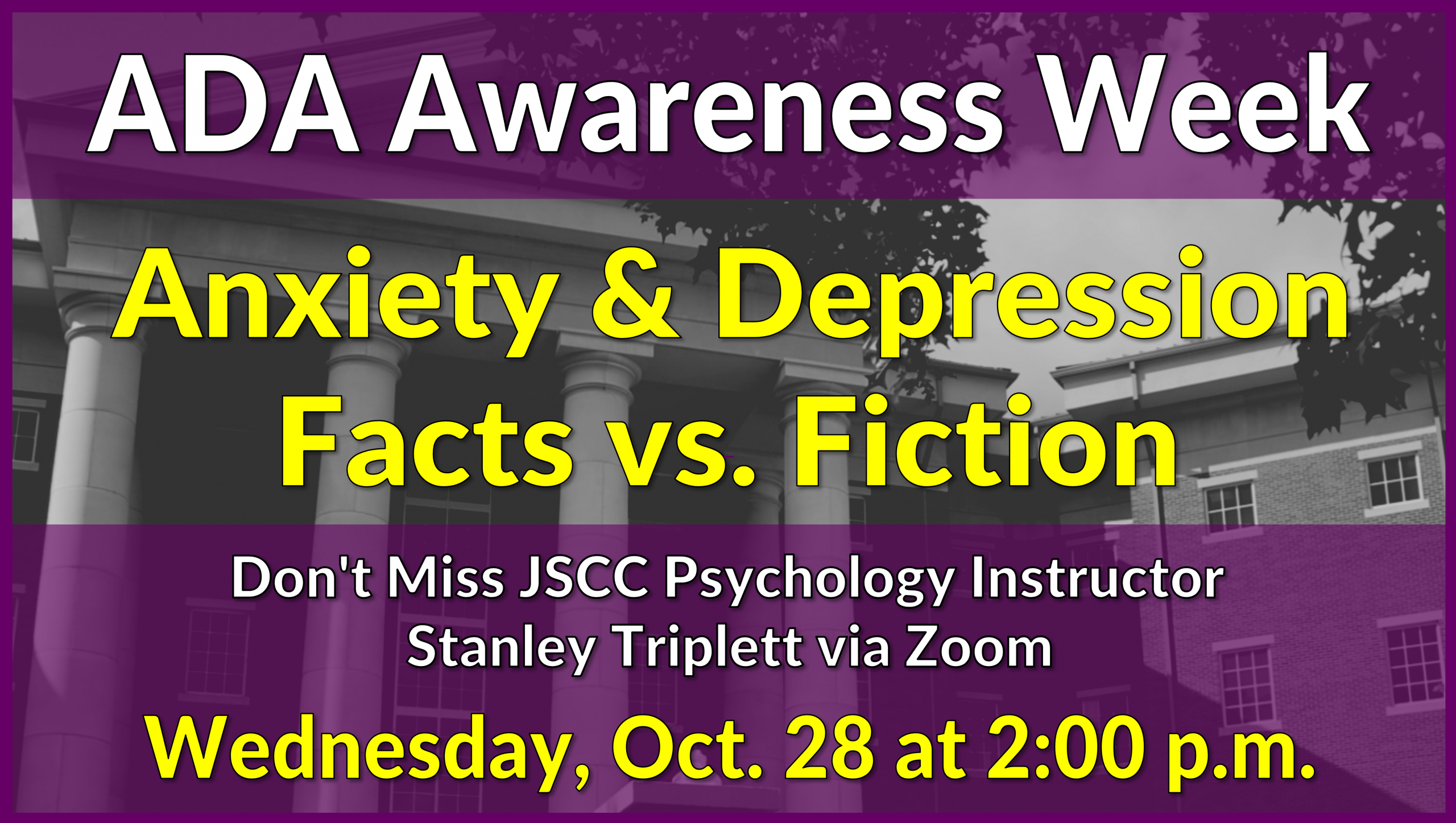 ADA Awareness Twitter Image Zoom Event Oct 2020 Stanley Triplett