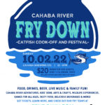 cahaba river fry down 2022 poster w sponsors