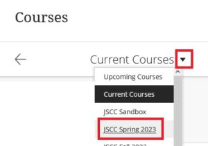 Spring 2023 Course List