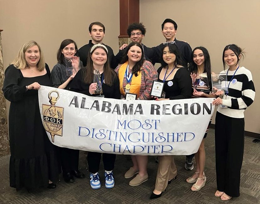 Jefferson State's Beta Lambda Delta Chapter earned 