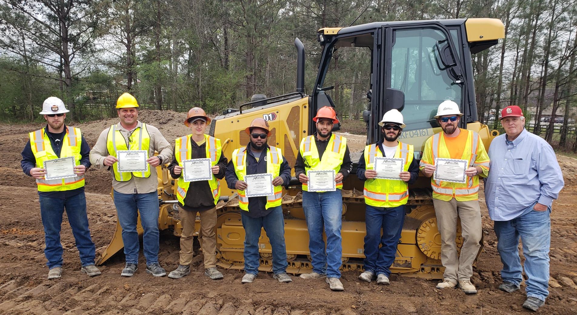 Students Complete Heavy Equipment Operator Training Jefferson State students-complete-heavy-equipment-operator-training-jefferson-state