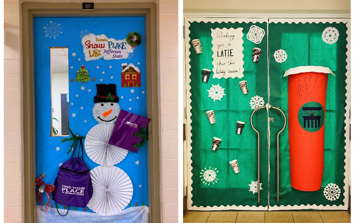 Holiday Door Decorating Contest 2024 - Jefferson State Community 