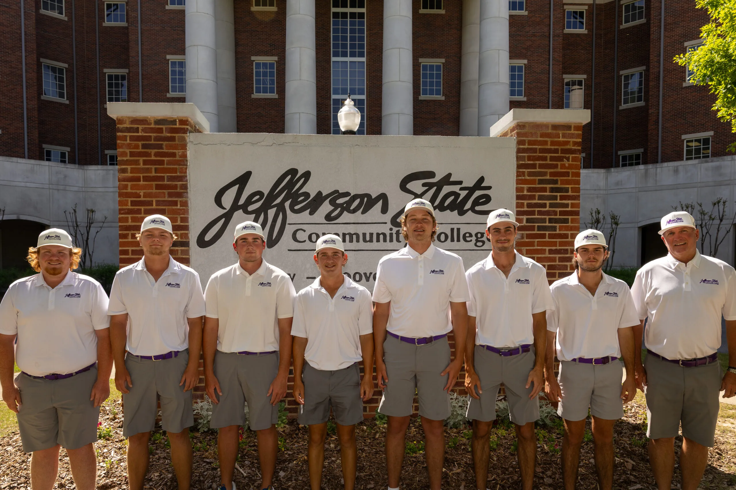 Jefferson State's Men's Golf Team