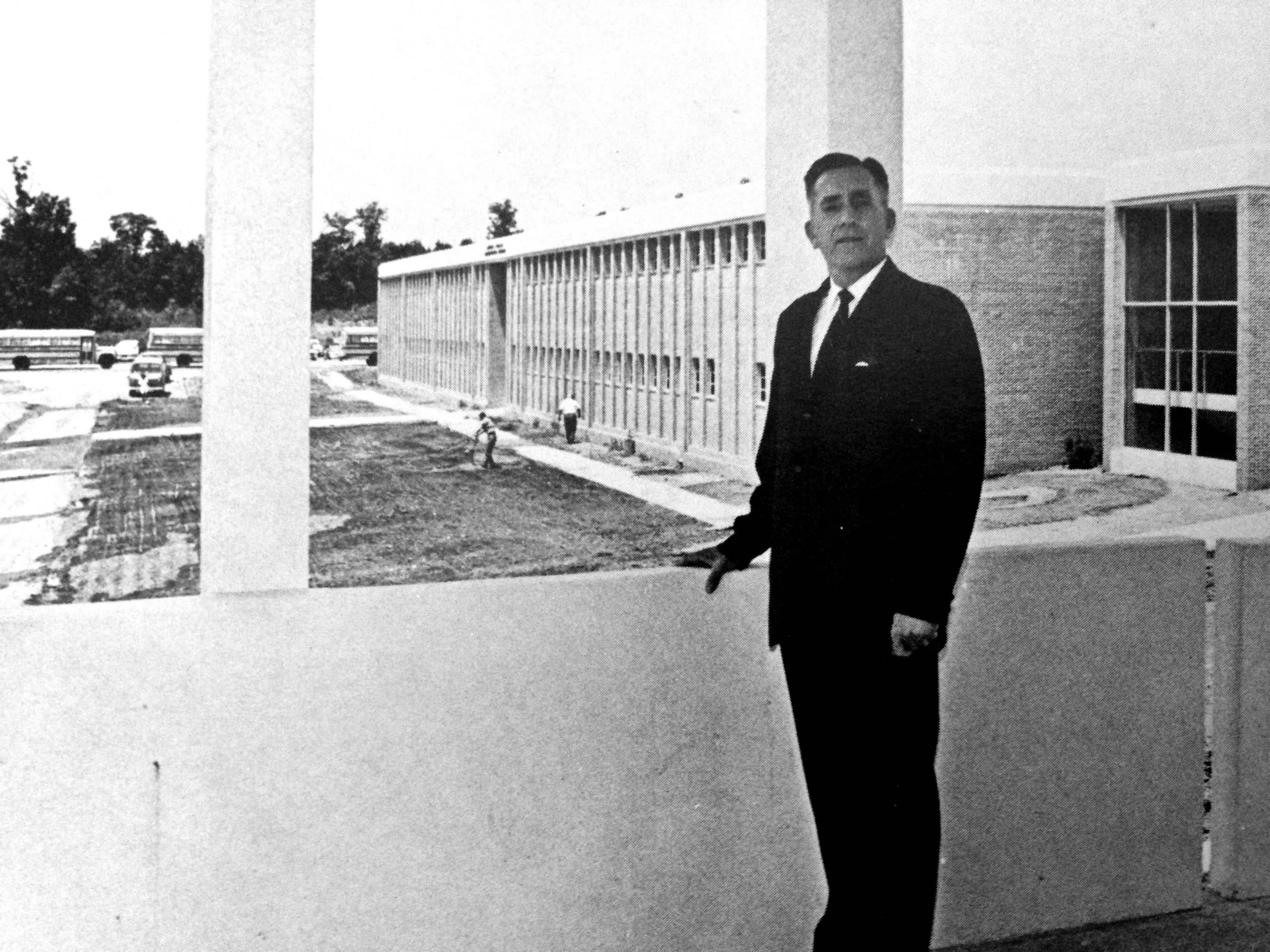1971 Dr. LeRoy Brown Library Balcony