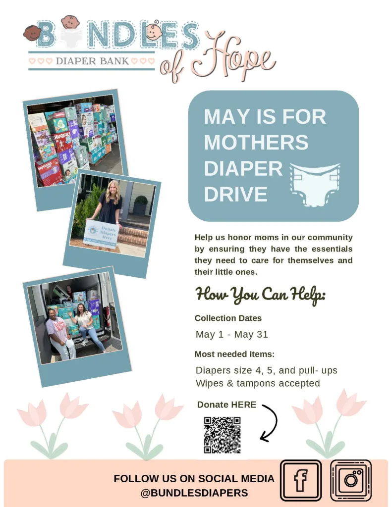 2026 Diaper Drive flyer