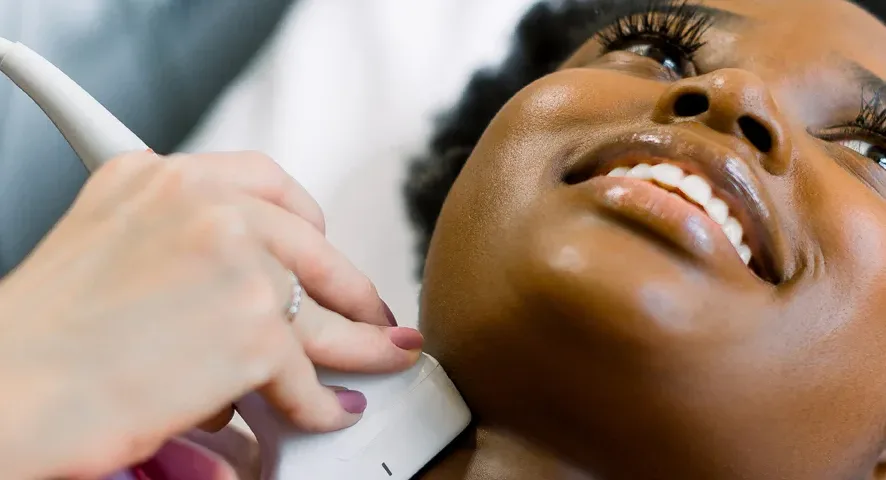 ultrasound examination with a handheld device