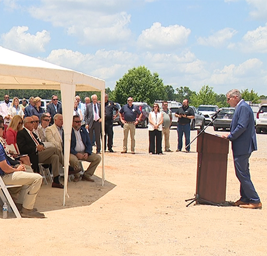 Chilton County BOE Groundbreaking of Innovation Center.