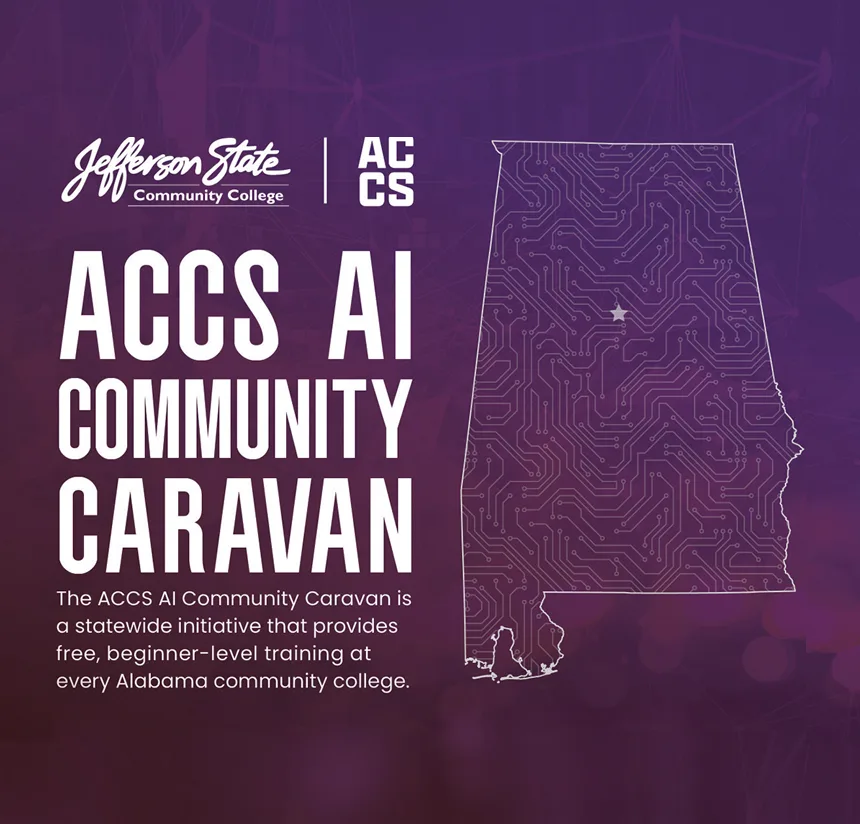Jefferson State to Offer Free AI Literacy Training Flyer