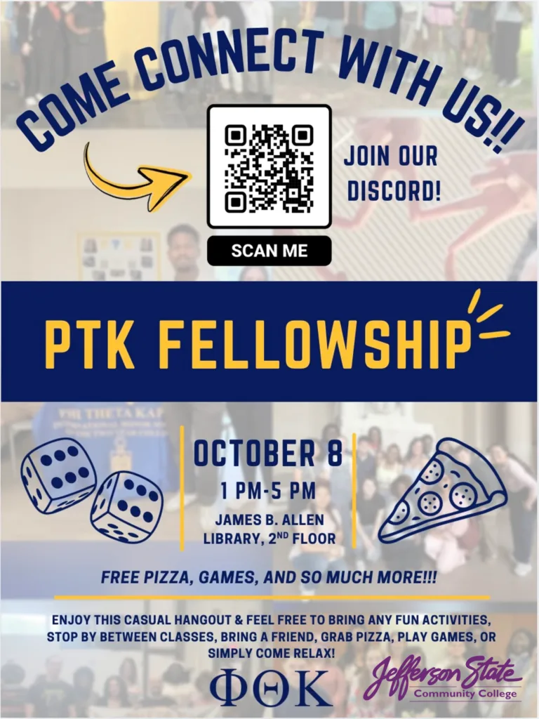 PTK Fellowship 2026 flyer