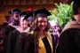 Graduate pose for picture